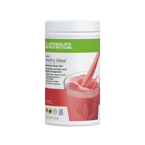 Formula 1 Healthy Meal Nutritional Shake Mix: Wild Berry 750 g - Lecse